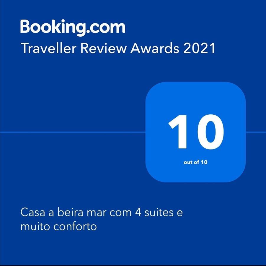 Casa A Beira Mar Com 4 Suites E Muito Conforto Pôrto das Galinhas Eksteriør billede