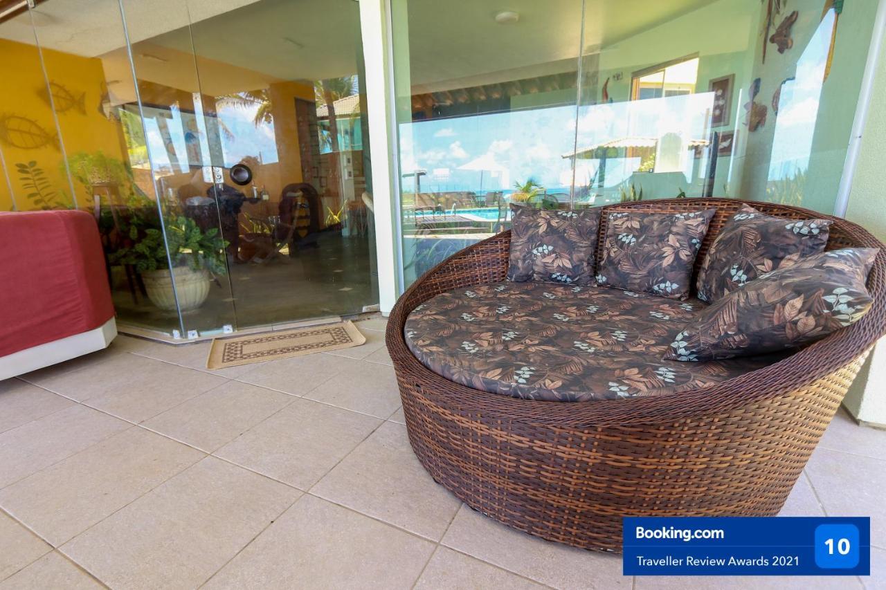 Casa A Beira Mar Com 4 Suites E Muito Conforto Pôrto das Galinhas Eksteriør billede