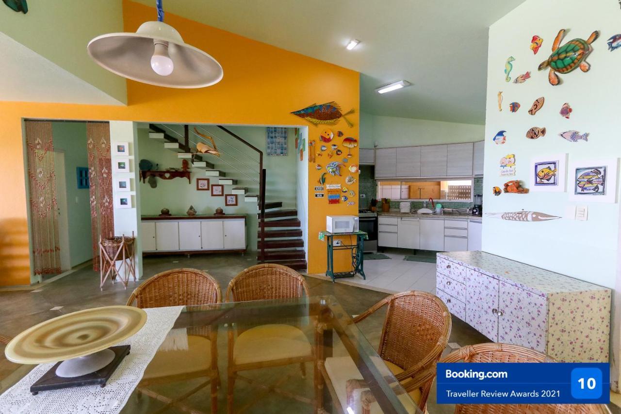 Casa A Beira Mar Com 4 Suites E Muito Conforto Pôrto das Galinhas Eksteriør billede
